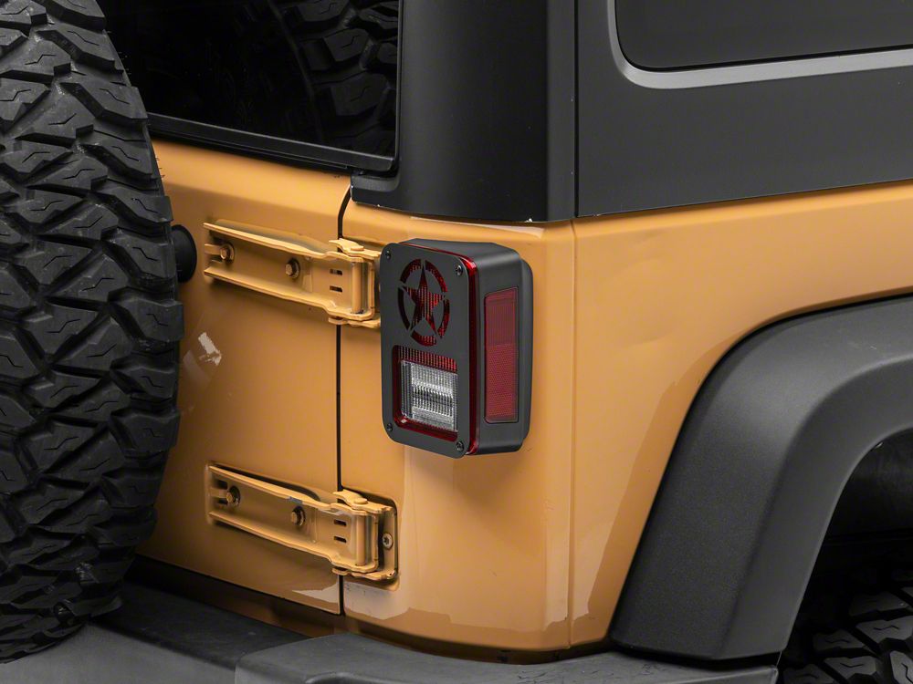 RedRock Tail Light Trim (07-18 Jeep Wrangler JK)