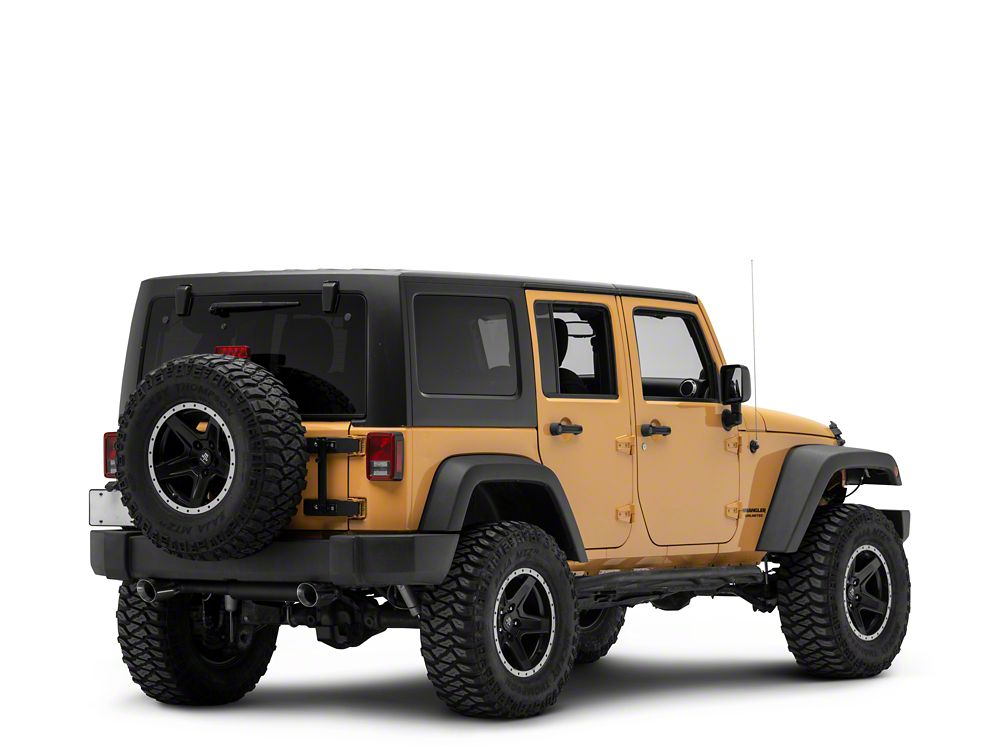 RedRock Tailgate Mounted Flag and Antenna Holder (07-18 Jeep Wrangler JK)