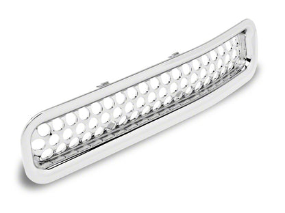 RedRock Grille Inserts; Chrome (97-06 Jeep Wrangler TJ)
