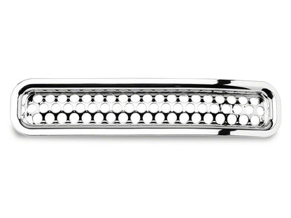 RedRock Grille Inserts; Chrome (97-06 Jeep Wrangler TJ)