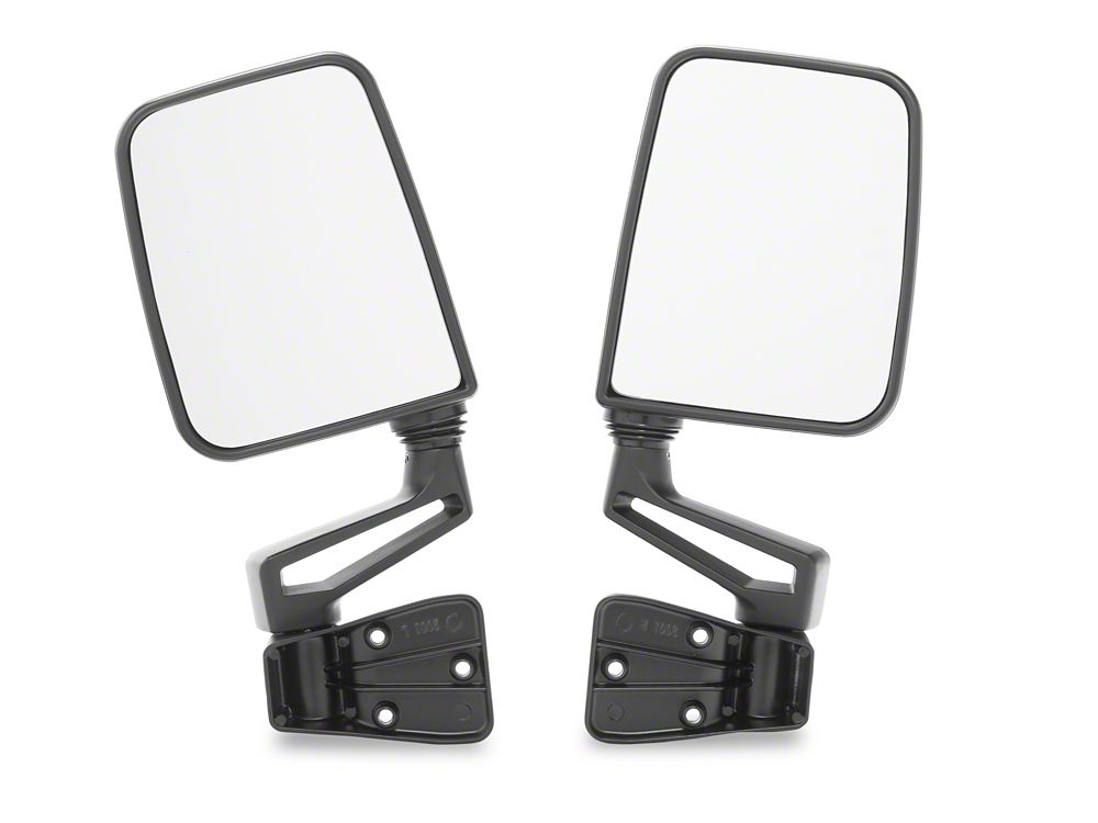 Jeep Licensed by RedRock Mirrors for Trail Doors (97-18 Jeep Wrangler TJ & JK)