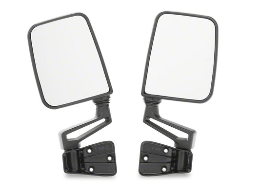 Jeep Licensed by RedRock Mirrors for Trail Doors (97-18 Jeep Wrangler TJ & JK)