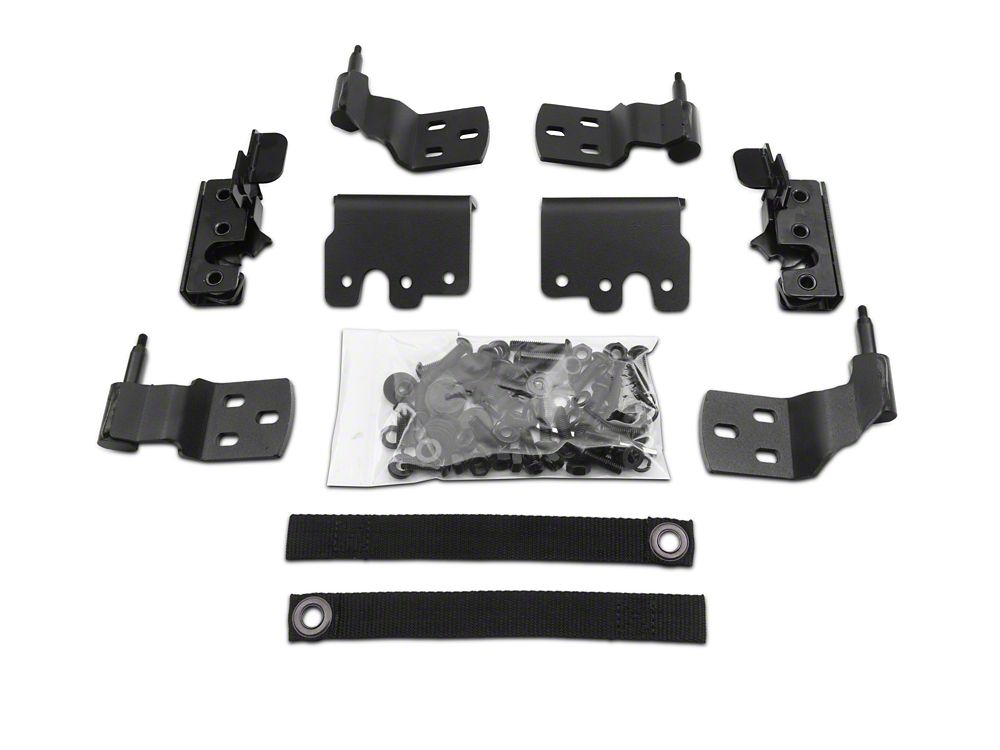 Jeep Licensed by RedRock Trail Front Doors (07-18 Jeep Wrangler JK)