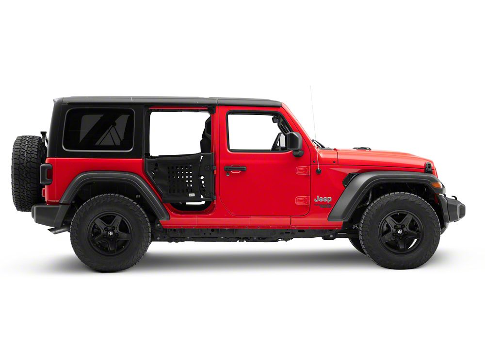 Jeep Licensed by RedRock Trail Rear Doors (07-18 Jeep Wrangler JK 4-Door)