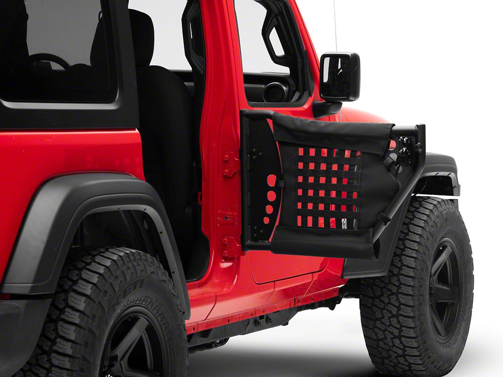 Jeep Licensed by RedRock Trail Rear Doors (07-18 Jeep Wrangler JK 4-Door)