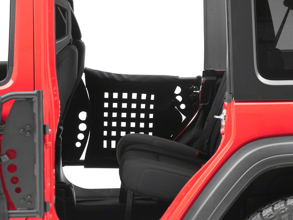 Jeep Licensed by RedRock Trail Rear Doors (07-18 Jeep Wrangler JK 4-Door)