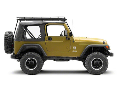 Jeep Licensed by RedRock Expedition Rack (97-06 Jeep Wrangler TJ, Excluding Unlimited)