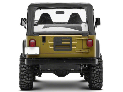 RedRock Old Glory Spare Tire Delete (97-06 Jeep Wrangler TJ)