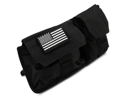 RedRock Passenger Storage Bag with Flag Logo (07-25 Jeep Wrangler JK & JL)