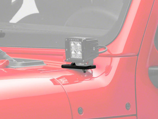 RedRock Windshield Hinge Light Mounts (18-25 Jeep Wrangler JL)