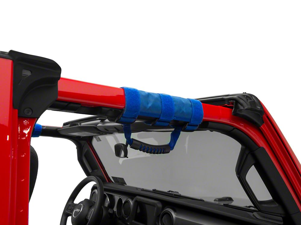 RedRock Roll Bar Grab Handles; Blue (Universal; Some Adaptation May Be Required)