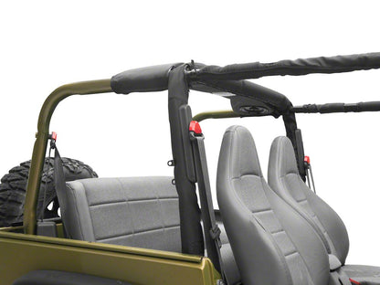 RedRock Seat Belt Trim; Red (97-06 Jeep Wrangler TJ)