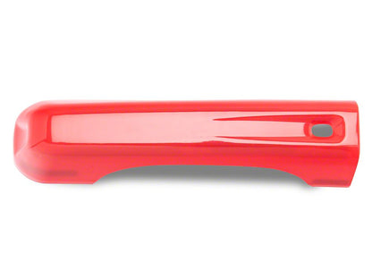 RedRock Door Handle Covers; Red (18-25 Jeep Wrangler JL 4-Door)