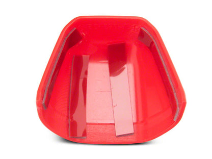 RedRock Door Handle Covers; Red (18-25 Jeep Wrangler JL 4-Door)