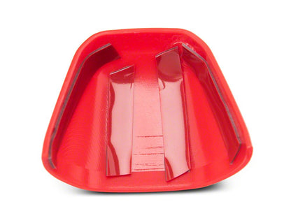 RedRock Door Handle Covers; Red (18-25 Jeep Wrangler JL 4-Door)