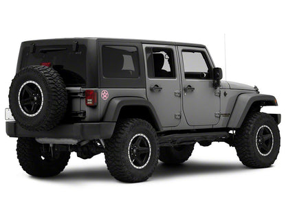 Jeep Licensed by RedRock JK Star Accent Decal; Pink (07-18 Jeep Wrangler JK)