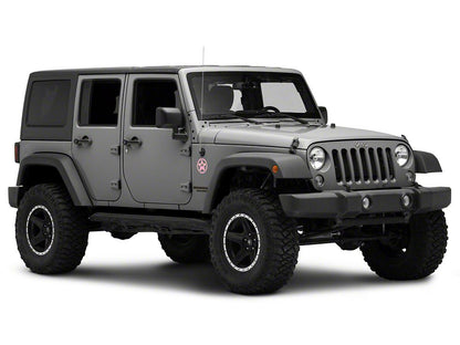 Jeep Licensed by RedRock JK Star Accent Decal; Pink (07-18 Jeep Wrangler JK)
