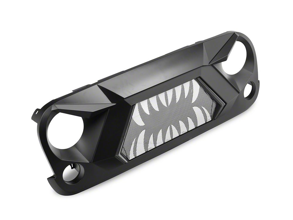 RedRock Open Wide Grille with LED DRL (07-18 Jeep Wrangler JK)