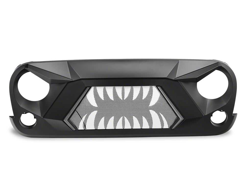 RedRock Open Wide Grille with LED DRL (07-18 Jeep Wrangler JK)