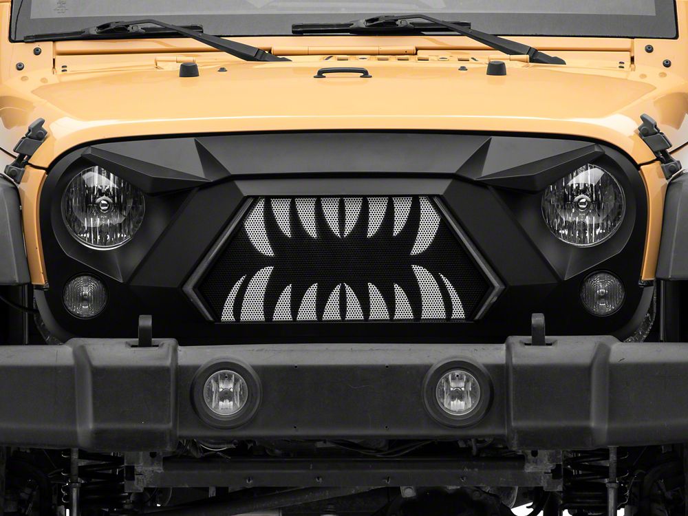 RedRock Open Wide Grille with LED DRL (07-18 Jeep Wrangler JK)