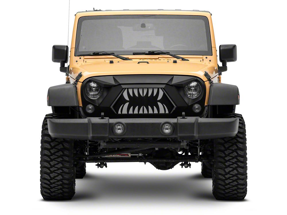 RedRock Open Wide Grille with LED DRL (07-18 Jeep Wrangler JK)