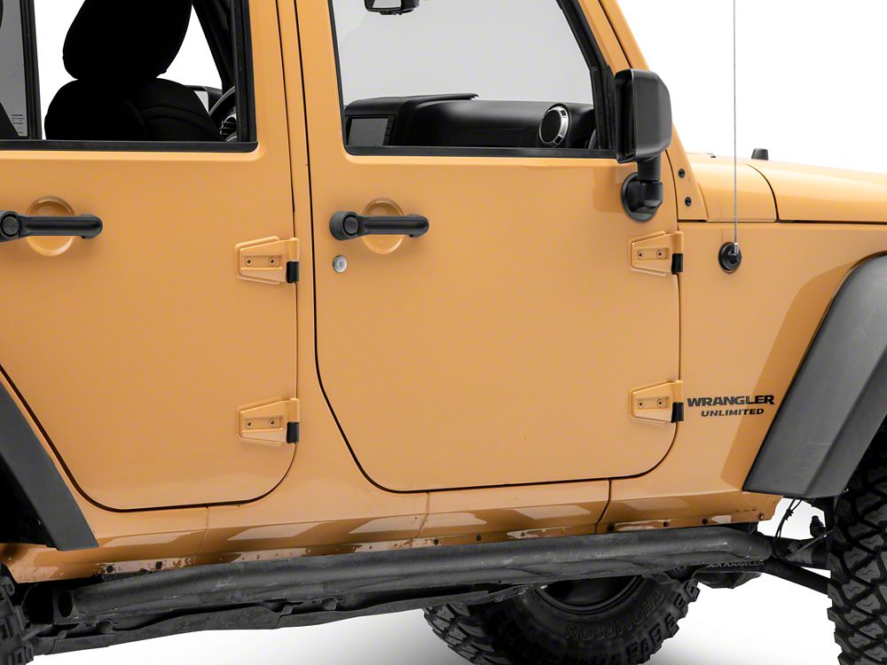 RedRock Replacement Body Side Door Hinges (07-18 Jeep Wrangler JK)