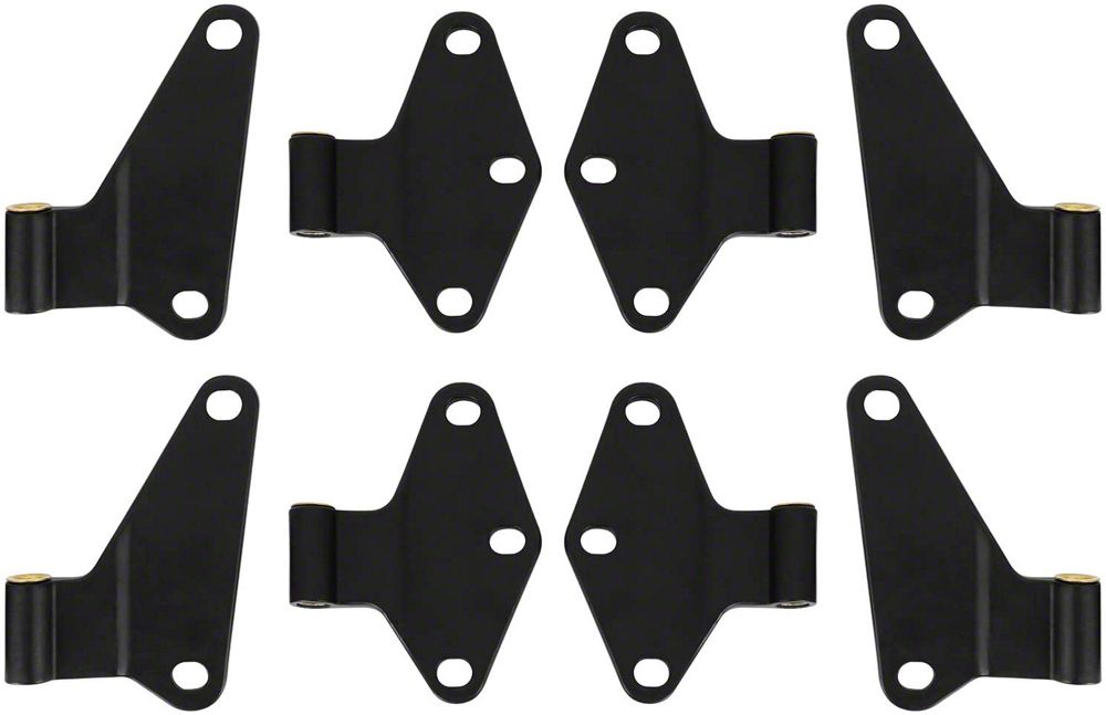 RedRock Replacement Body Side Door Hinges (07-18 Jeep Wrangler JK)