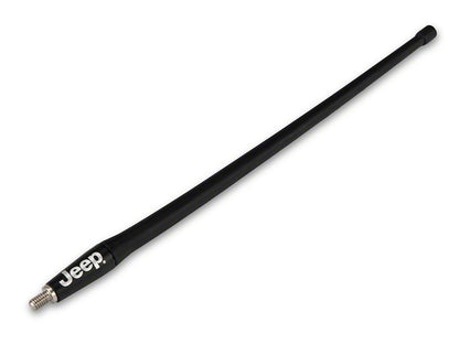 Jeep Licensed by RedRock 13-Inch Trail Antenna with Printed Jeep Logo (07-23 Jeep Wrangler JK & JL)