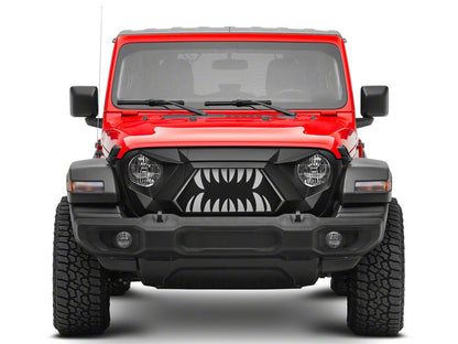 RedRock Open Wide Grille with LED DRL (18-25 Jeep Wrangler JL w/o TrailCam)