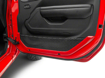 RedRock Door Storage Net Trim; Red (18-25 Jeep Wrangler JL)