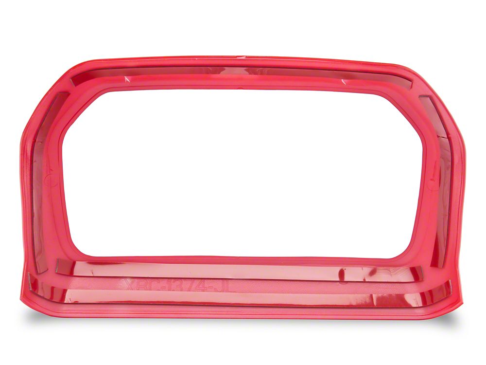 RedRock Rear Vent Outlet Trim; Red (18-25 Jeep Wrangler JL)