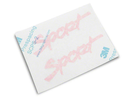 Jeep Licensed by RedRock Sport Script Side Logo Decal; Pink (87-18 Jeep Wrangler YJ, TJ & JK)