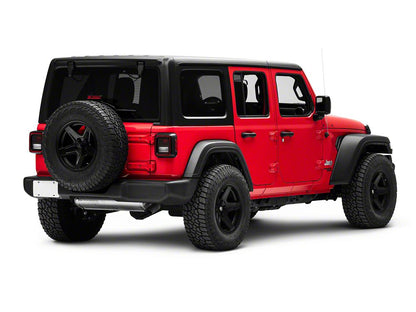 RedRock Tail Light Guards; USA Flag (18-25 Jeep Wrangler JL w/ Factory Halogen Tail Lights)