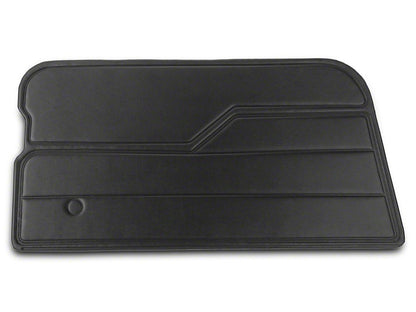RedRock Door Interior Trim Panels; Black (87-95 Jeep Wrangler YJ)