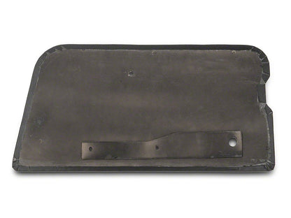 RedRock Door Interior Trim Panels; Black (87-95 Jeep Wrangler YJ)