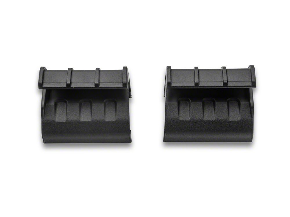 RedRock Soft Top Tailgate Retainer Brackets; Pair (07-18 Jeep Wrangler JK)