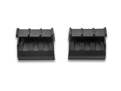 RedRock Soft Top Tailgate Retainer Brackets; Pair (07-18 Jeep Wrangler JK)