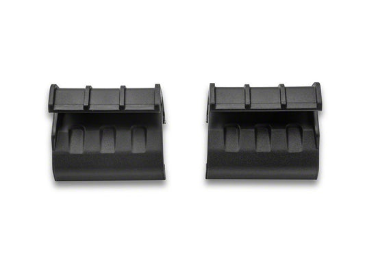 RedRock Soft Top Tailgate Retainer Brackets; Pair (07-18 Jeep Wrangler JK)