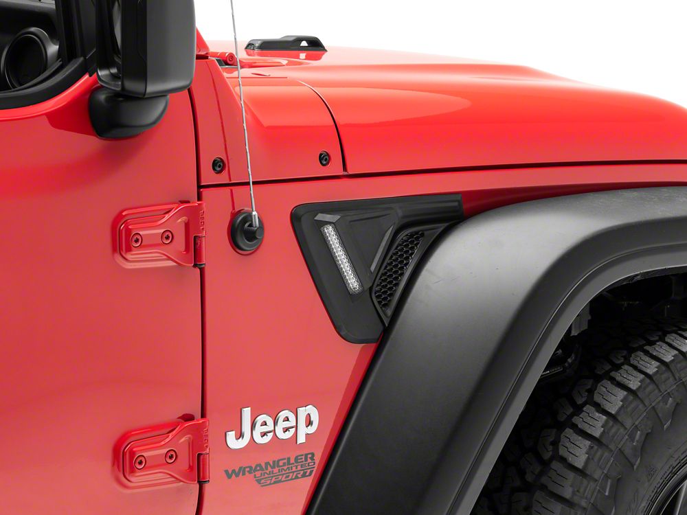 RedRock Fender Vent Lights (18-25 Jeep Wrangler JL)