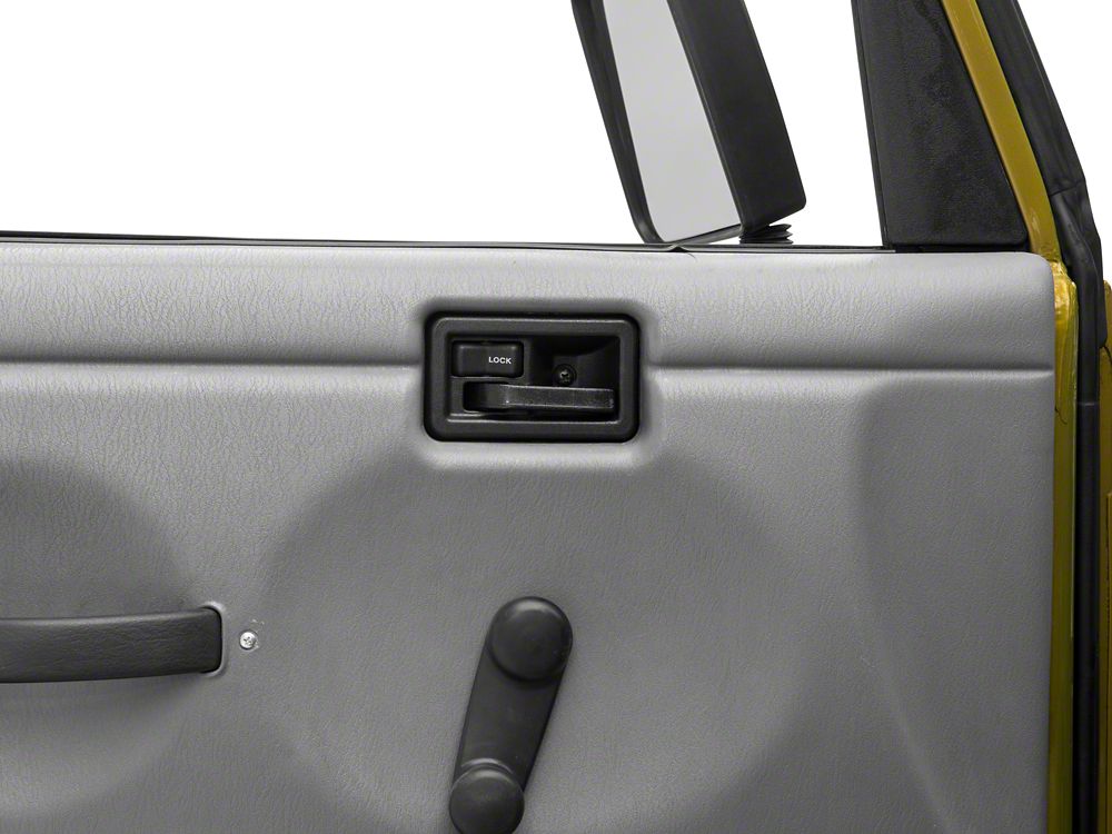 RedRock Interior Door Handle; Driver Side (87-06 Jeep Wrangler YJ & TJ)