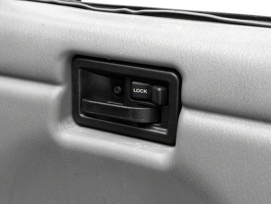 RedRock Interior Door Handle; Passenger Side (87-06 Jeep Wrangler YJ & TJ)