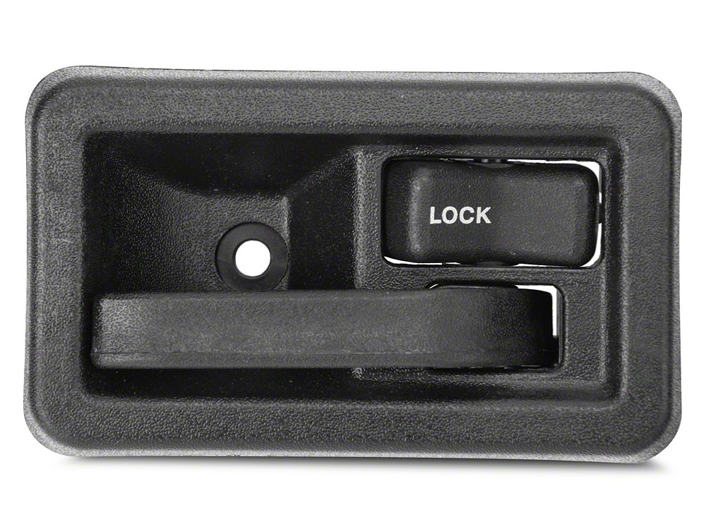 RedRock Interior Door Handle; Passenger Side (87-06 Jeep Wrangler YJ & TJ)