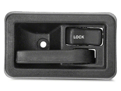RedRock Interior Door Handle; Passenger Side (87-06 Jeep Wrangler YJ & TJ)