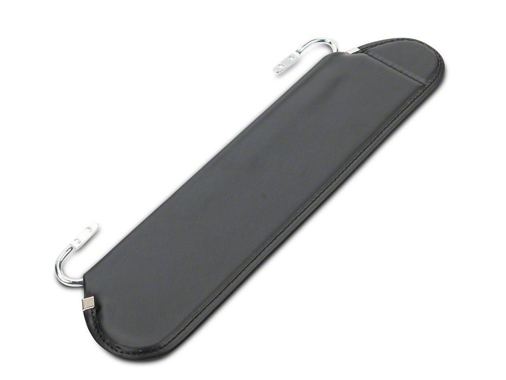 RedRock Sunvisors; Black (87-95 Jeep Wrangler YJ)