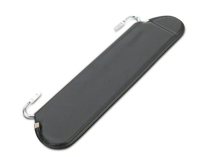 RedRock Sunvisors; Black (87-95 Jeep Wrangler YJ)