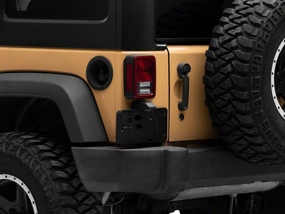 RedRock License Plate Bracket (07-18 Jeep Wrangler JK)