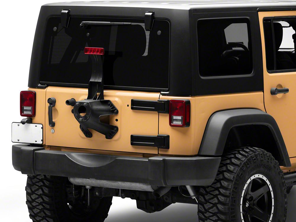 RedRock Tailgate Hinge Cover; Upper Inner (07-18 Jeep Wrangler JK)