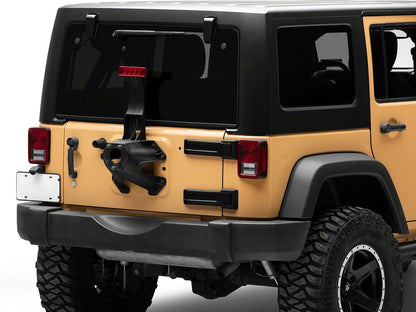 RedRock Tailgate Hinge Cover; Upper Inner (07-18 Jeep Wrangler JK)