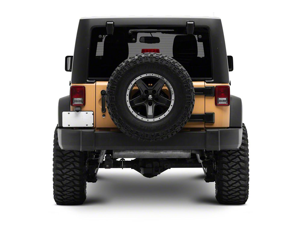 RedRock Tailgate Hinge Cover; Upper Inner (07-18 Jeep Wrangler JK)