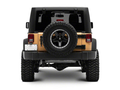 RedRock Tailgate Hinge Cover; Upper Inner (07-18 Jeep Wrangler JK)